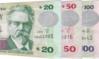 Uruguay pesos.
