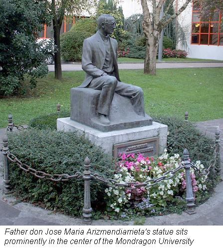 Father Jose at Mondragon U