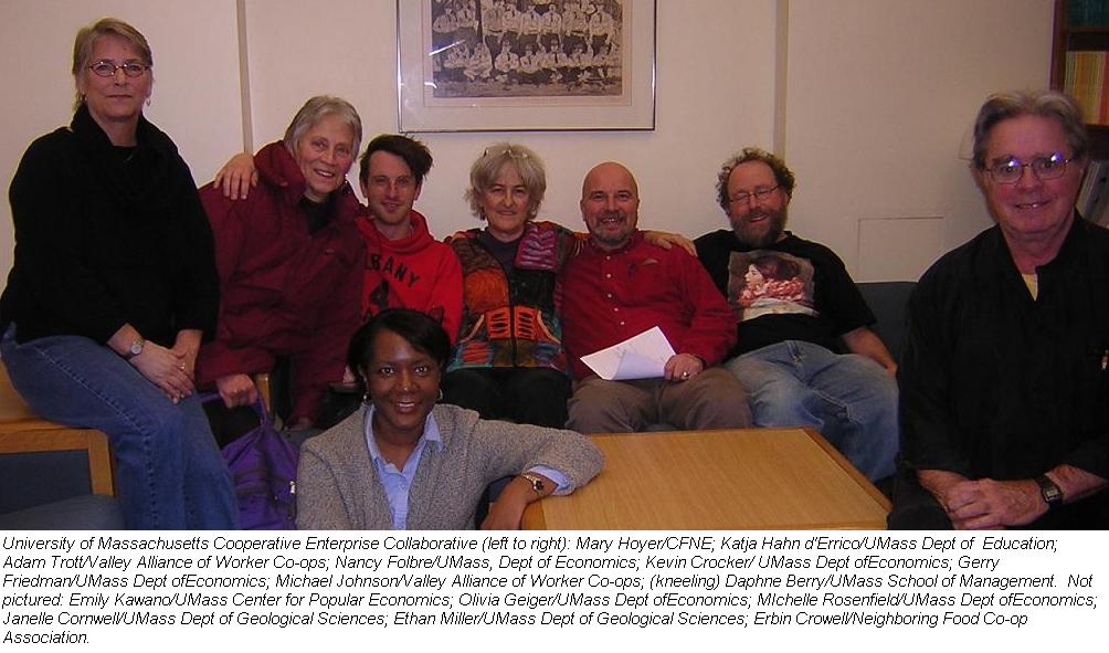 University of Massachusetts Cooperative Enterprise Collaborative 