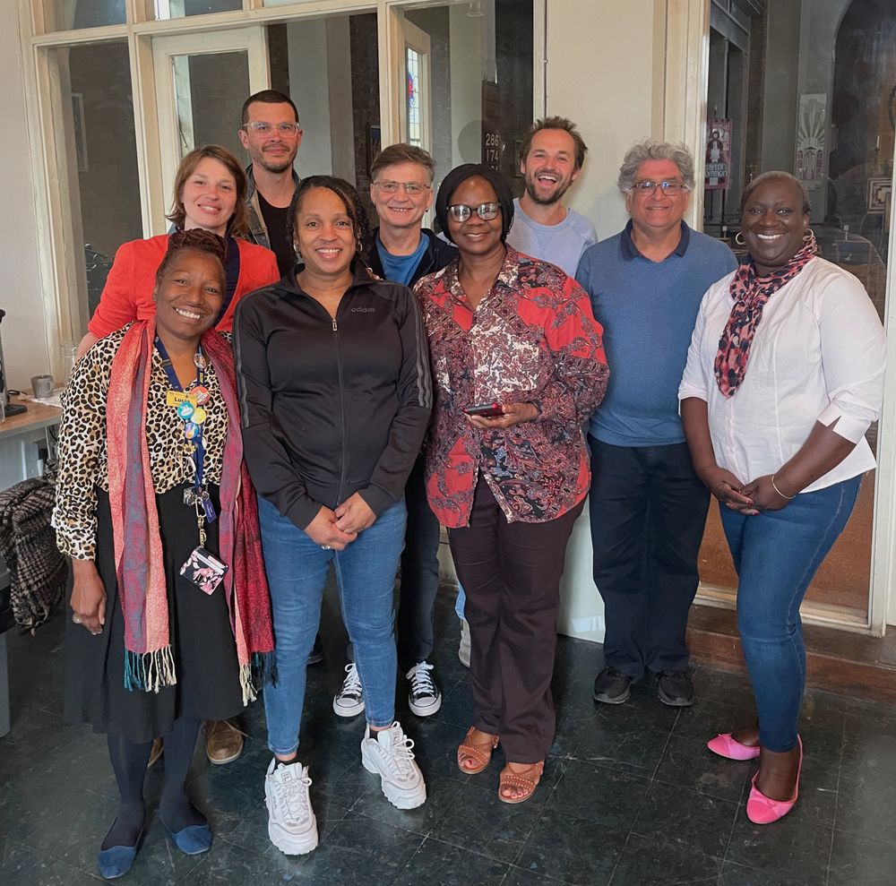 The Clapton Care Circle and Local Residents at a Care Commons Workshop. June 2023. St Thomas Church, Clapton Terrace.