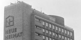 Photo of Neue Heimat headquarters, circa 1986.