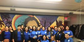 Members of Brightly East Harlem and Brightly Richmond celebrate the launch of the East Harlem franchise.