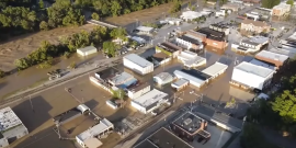 Flooding from Hurricane Helene