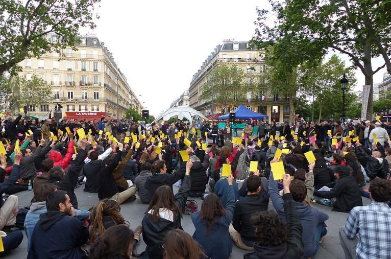 Nuit Debout Place Commune, 2016