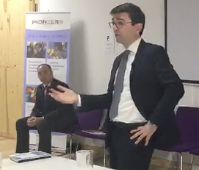 Andy Burnham at the Co-operative Education Conference