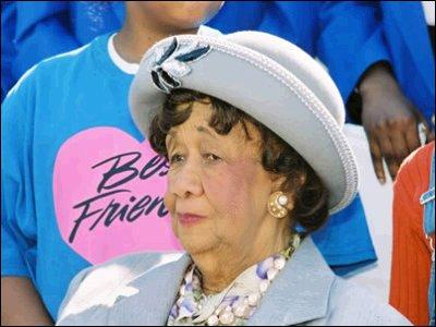 Dorothy Height helped Fannie Lou Hamer to start a pig banking project (which was the beginning of Freedom Farm Co-op) photo by Department of Education