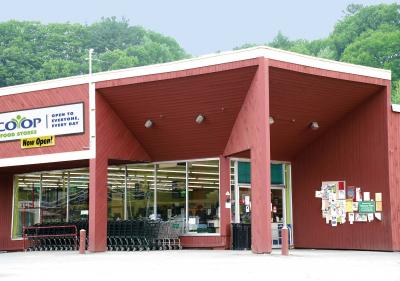 One of Hanover Co-op’s food stores. Photo: the Hanover Consumer Cooperative Outside of Hanover Co-op grocery store
