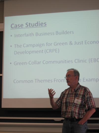 Ray West leading a recent workshop